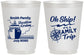 Personalized Family Vacation 16 oz Frosted Cups - Oh Ship Cruise | 180030