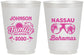 Personalized Family Vacation 16 oz Frosted Cups - Bahamas | 180041