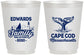 Personalized Family Vacation 16 oz Frosted Cups - Cape Cod | 180046