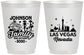 Personalized Family Vacation 16 oz Frosted Cups - Las Vegas | 180048
