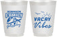 Personalized Family Vacation 16 oz Frosted Cups - Vacay Vibes | 180057