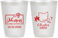 Personalized Wedding 16 oz Frosted Cups - Ohio | 184