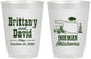Personalized Wedding 16 oz Frosted Cups - Oklahoma | 185