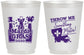Personalized Mardi Gras 16 oz Frosted Cups - Beads Nola | 190017