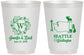 Personalized Wedding 16 oz Frosted Cups - Washington | 196