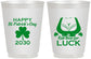 Personalized St Patricks Day 16 oz Frosted Cups - Clover Irish | 200008