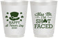 Personalized St Patricks Day 16 oz Frosted Cups - Leprechaun | 200009