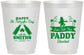 Personalized St Patricks Day 16 oz Frosted Cups - Lets Get The Paddy Started | 200014