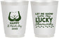 Personalized St Patricks Day 16 oz Frosted Cups - Shamrocks | 200015