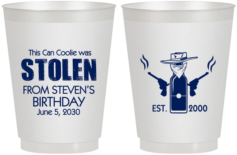 Personalized Birthday 16 oz Frosted Cups - 30th | 20007