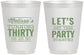 Personalized Birthday 16 oz Frosted Cups - 30th | 20017