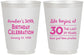 Personalized Birthday 16 oz Frosted Cups - 30th The Last 29 Years | 20019