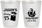 Personalized Birthday 16 oz Frosted Cups - 75th Shipwrecked | 20029
