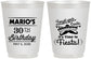 Personalized Birthday 16 oz Frosted Cups - 30th Fiesta | 20034