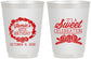 Personalized Birthday 16 oz Frosted Cups - 40th | 20040