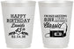 Personalized Birthday 16 oz Frosted Cups - 45th Cassette Tape | 20059
