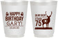 Personalized Birthday 16 oz Frosted Cups - 75th Hunting | 20063
