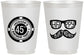 Personalized Birthday 16 oz Frosted Cups - 45th Las Vegas | 20064