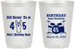 Personalized Birthday 16 oz Frosted Cups - 45th Jam Session | 20069