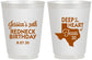 Personalized Birthday 16 oz Frosted Cups - 30th Redneck Texas | 20072