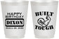 Personalized Birthday 16 oz Frosted Cups - Built Tough | 20078