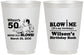 Personalized Birthday 16 oz Frosted Cups - 50th | 20085