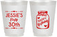 Personalized Birthday 16 oz Frosted Cups - 30th Flirty At Thirty | 20087