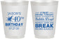 Personalized Birthday 16 oz Frosted Cups - 40th | 20088