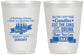 Personalized Birthday 16 oz Frosted Cups - 40th | 20101