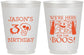 Personalized Birthday 16 oz Frosted Cups - 30th Halloween | 20112