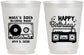 Personalized Birthday 16 oz Frosted Cups - 50th Cassette Tape | 20117