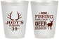 Personalized Birthday 16 oz Frosted Cups - 30th Deer Season | 20127