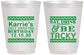 Personalized Birthday 16 oz Frosted Cups - Christmas Eat Drink Tacky | 20137