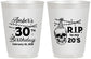 Personalized Birthday 16 oz Frosted Cups - 30th Rip 20 | 20140