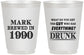 Personalized Birthday 16 oz Frosted Cups - 40th | 20148