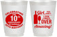Personalized Birthday 16 oz Frosted Cups - 40th | 20151