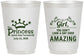 Personalized Birthday 16 oz Frosted Cups - 40th Princess | 20152