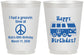 Personalized Birthday 16 oz Frosted Cups - 60th | 20186