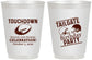 Personalized Birthday 16 oz Frosted Cups - 30th Football | 20189