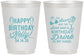 Personalized Birthday 16 oz Frosted Cups - Sun Sand Drink Hand | 20202