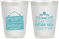 Personalized Birthday 16 oz Frosted Cups - Beach | 20211
