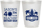 Personalized Birthday 16 oz Frosted Cups - 40th Beach | 20212
