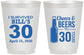 Personalized Birthday 16 oz Frosted Cups - Cheers Beers To 30 Years | 20214