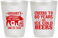 Personalized Birthday 16 oz Frosted Cups - 60th Barbeque Bbq | 20217
