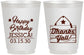 Personalized Birthday 16 oz Frosted Cups - Country Farm | 20221