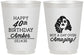 Personalized Birthday 16 oz Frosted Cups - 40th | 20222