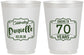 Personalized Birthday 16 oz Frosted Cups - Cheers To 70 Years | 20227
