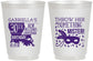 Personalized Birthday 16 oz Frosted Cups - 30th Mardi Gras | 20246