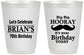 Personalized Birthday 16 oz Frosted Cups - 70th | 20251