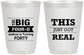 Personalized Birthday 16 oz Frosted Cups - 40th | 20254